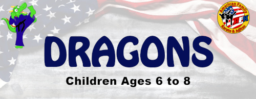 Dragons, Martial Arts for Children Ages 6 to 8